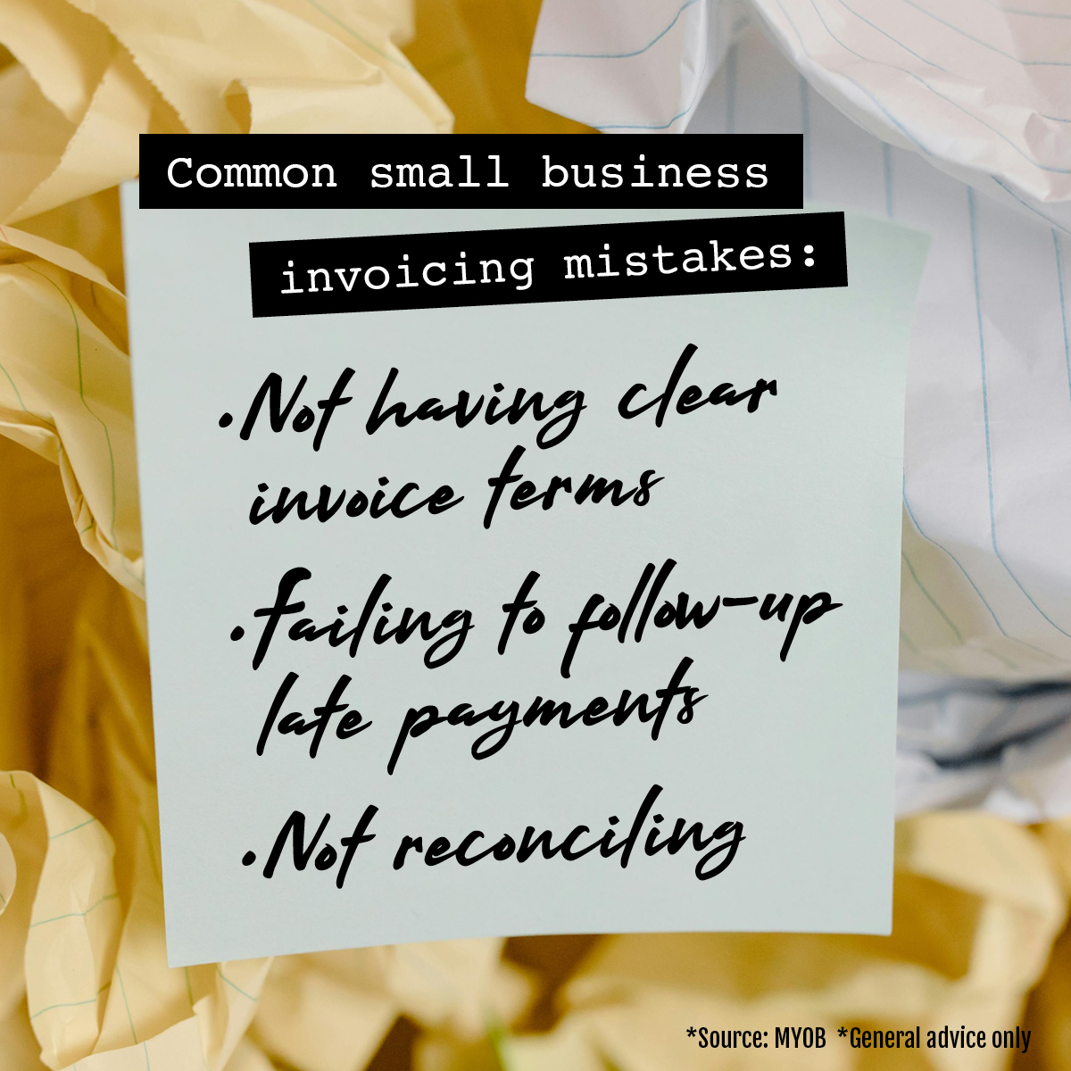 Common small business invoicing mistakes