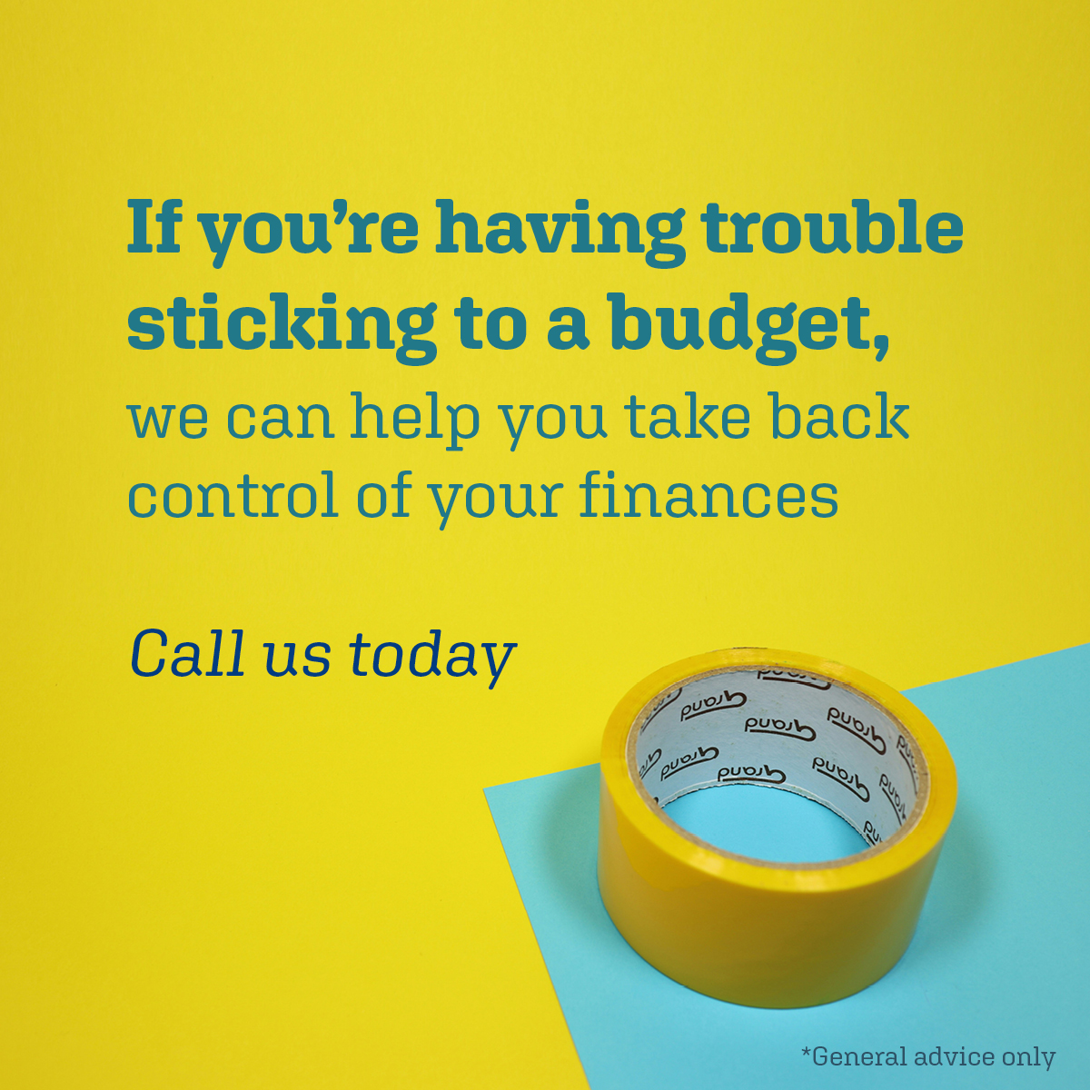 If you’re having trouble sticking to a budget, we can help you take back control of your finances.