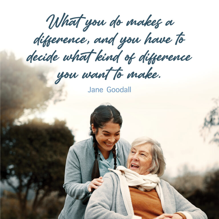 What you do makes a difference, and you have to decide