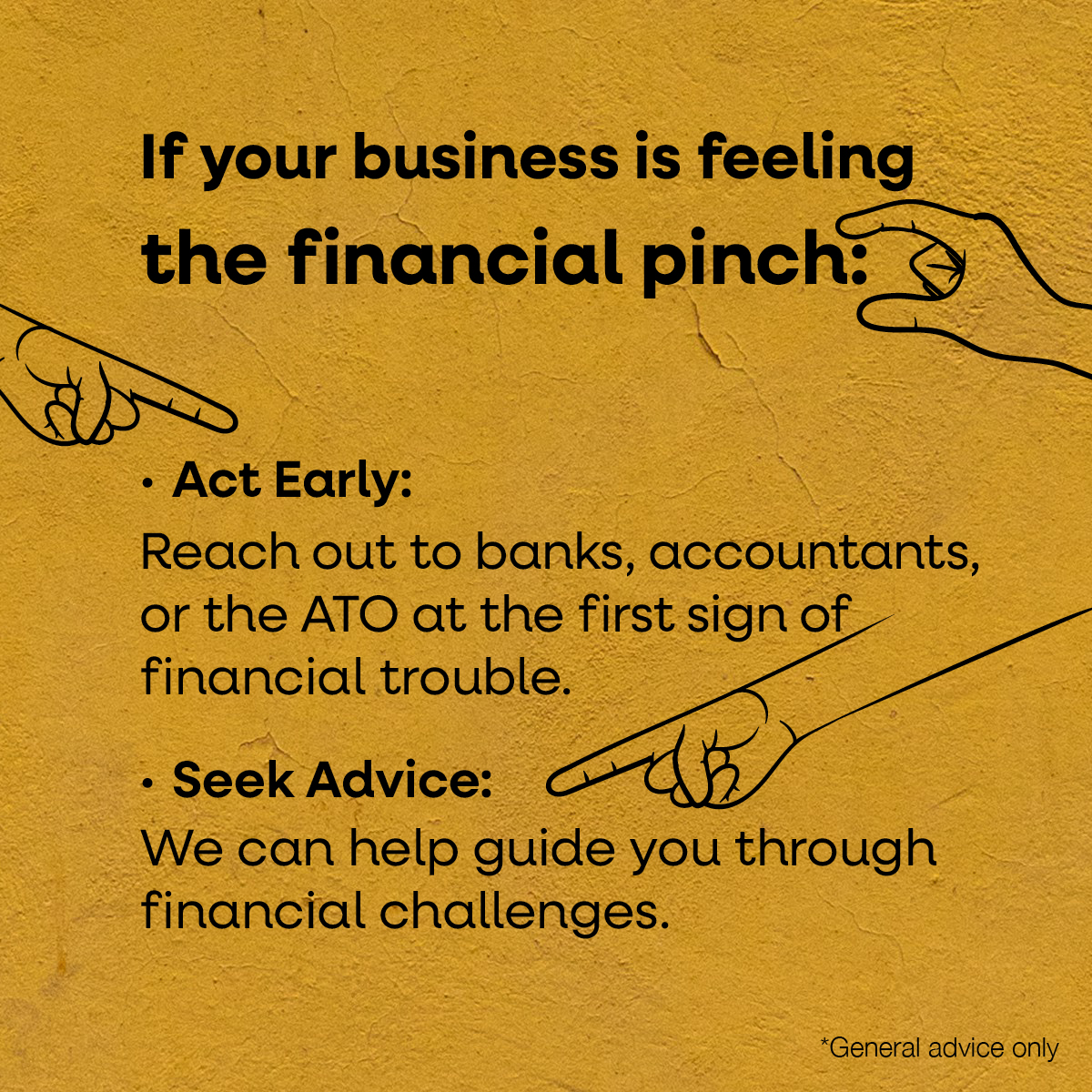 If your business is feeling the financial pinch