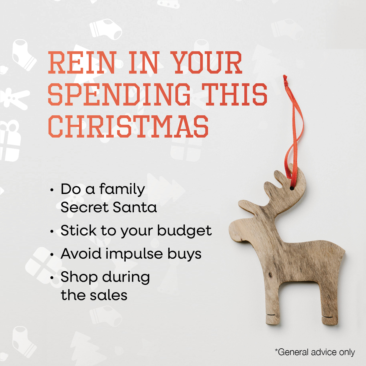 Rein in your spending this Christmas