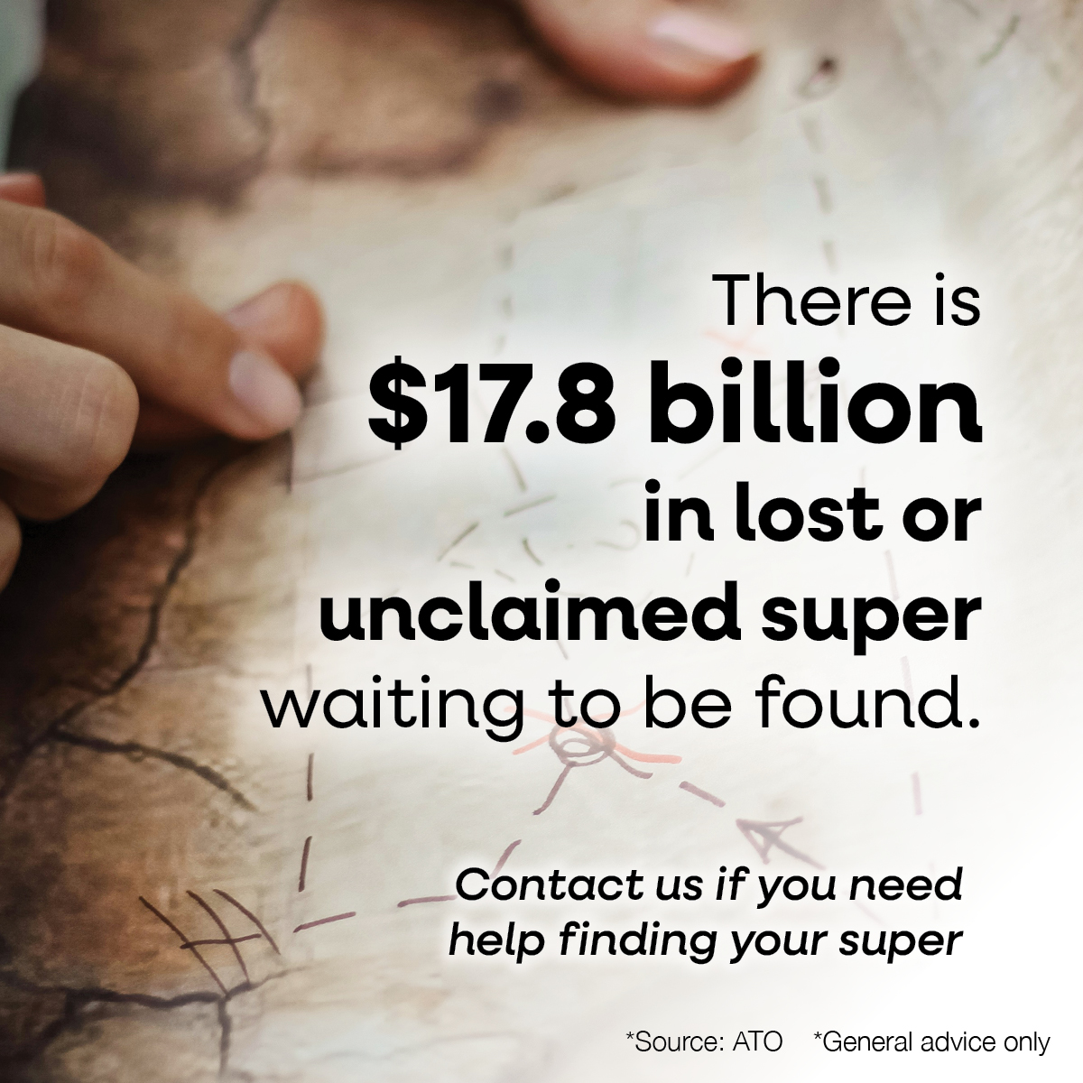 There is .8 billion in lost or unclaimed super waiting to be found