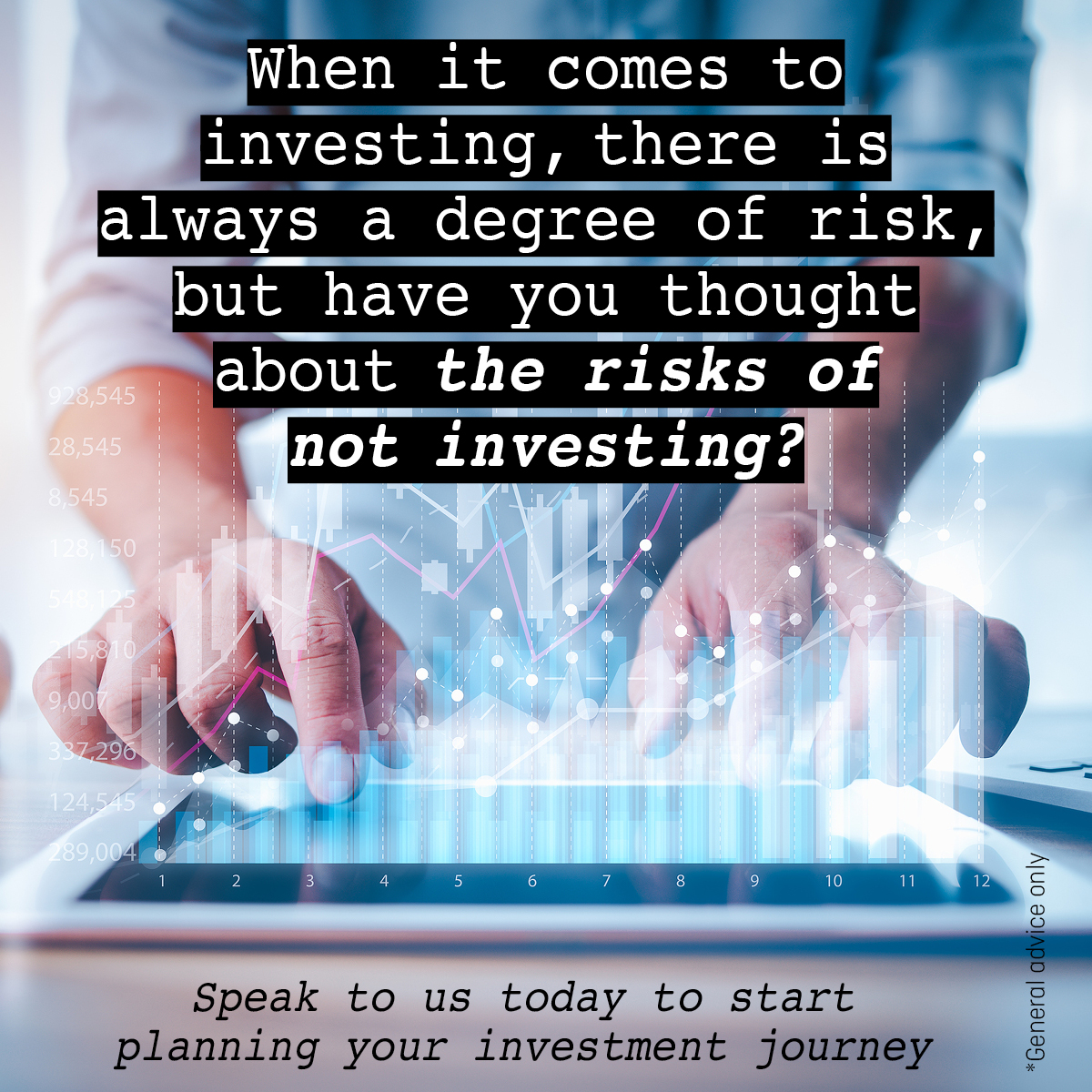When it comes to investing, there is always a degree of risk, but have you thought about the risks of not investing?