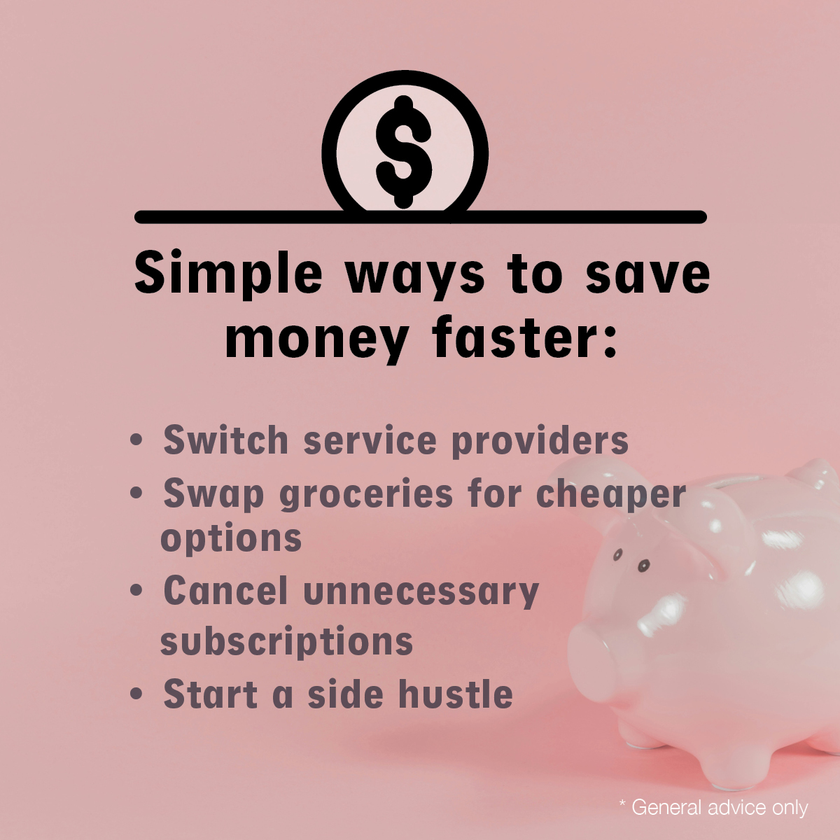 Simple ways to save money faster