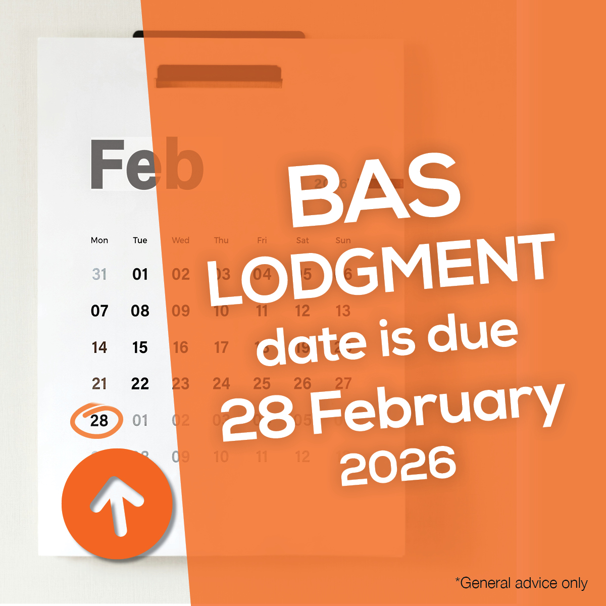 BAS lodgment date is due
