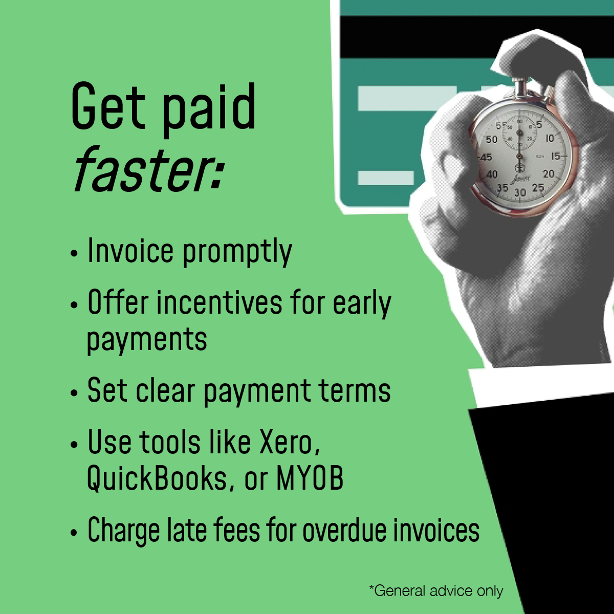 Get paid faster