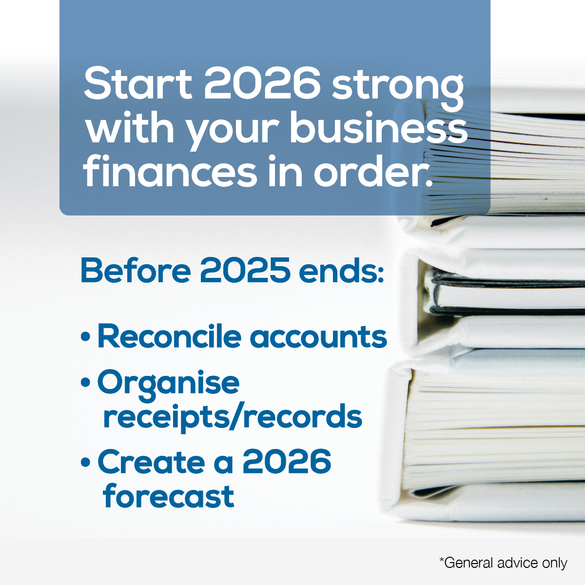 Start 2026 strong with your business finances