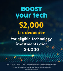 BOOST your tech 00 bonus tax 