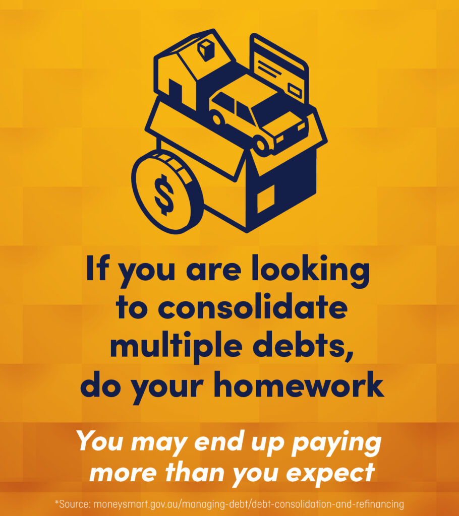 If you are looking to consolidate multiple debts