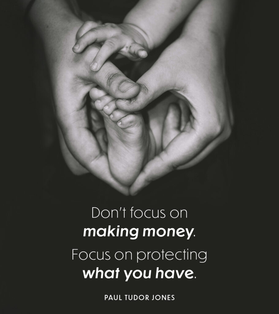 Don’t focus on making money