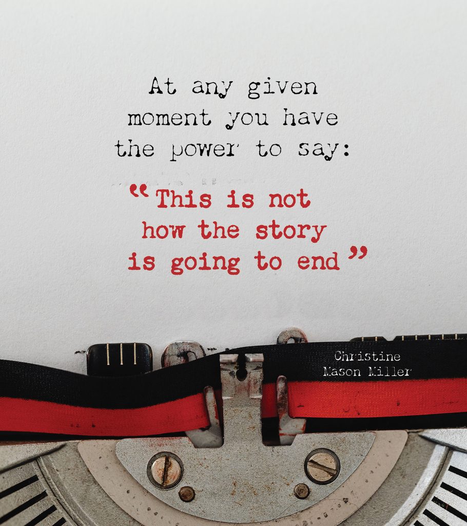 At any given moment you have the power