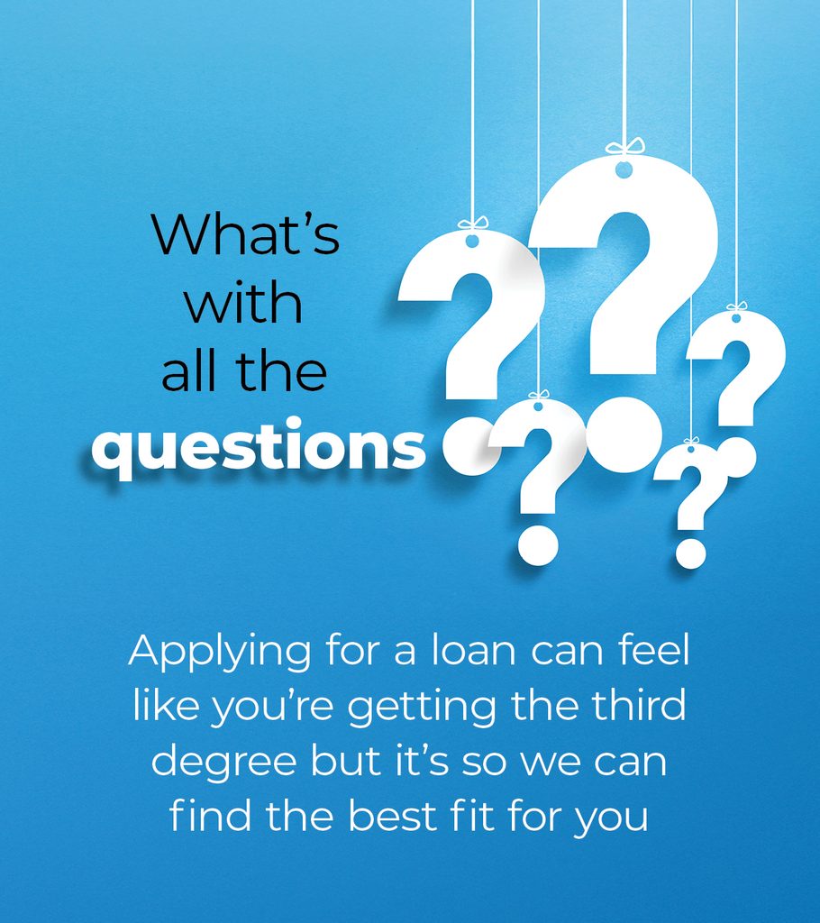 Why all the questions?  