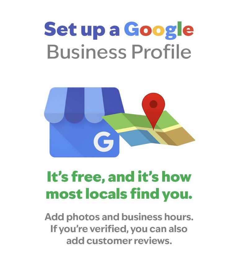 Set up a Google Business Profile