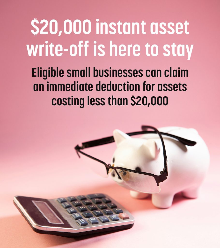 ,000 instant asset write-off is here to stay
