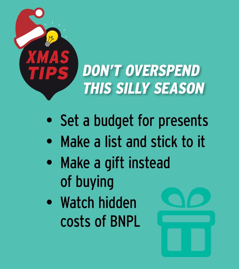Don’t overspend this silly season 