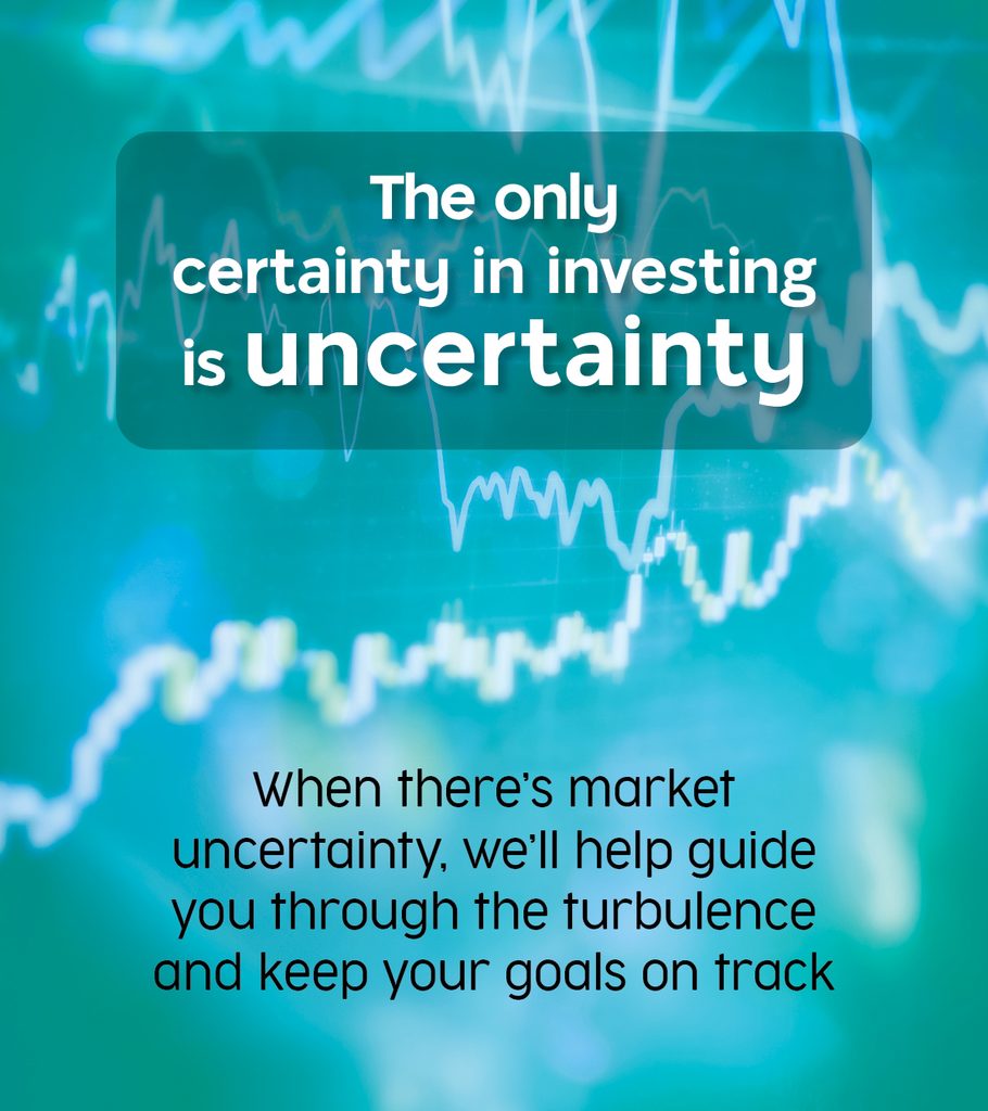 The only certainty in investing is uncertainty. 